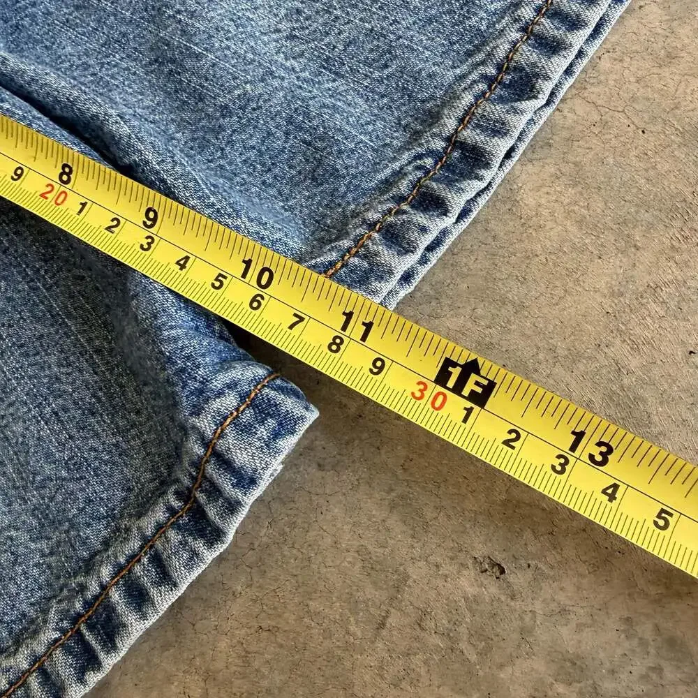 Vintage Y2K Faded Levi's 569 Loose Fit Denim Jorts